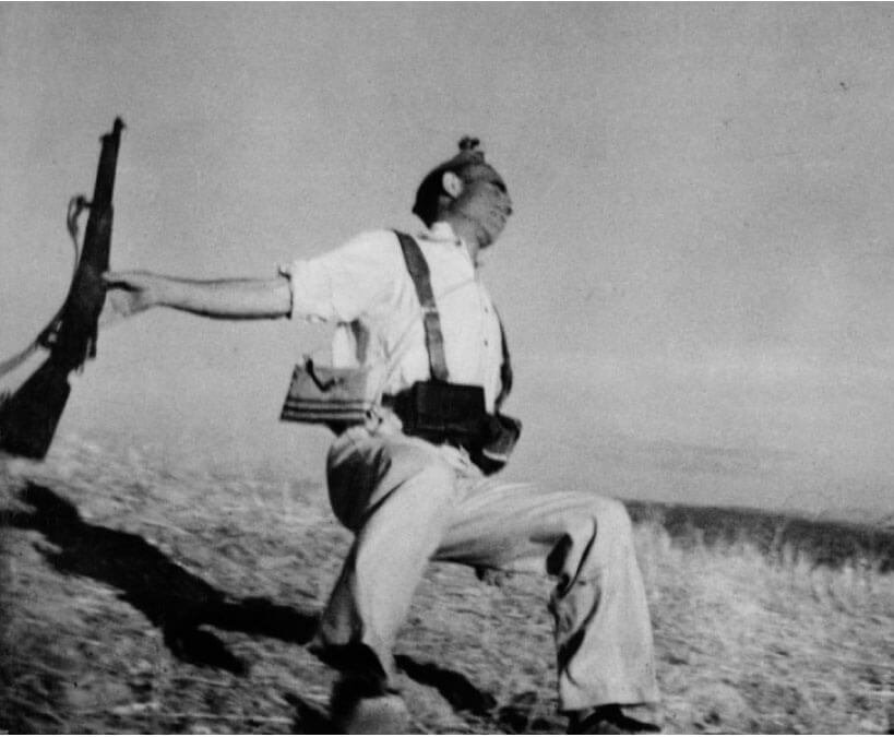 falling soldier by robert capa