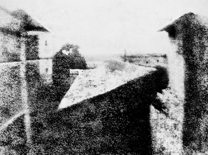 the first photograph joseph nicephore niepce