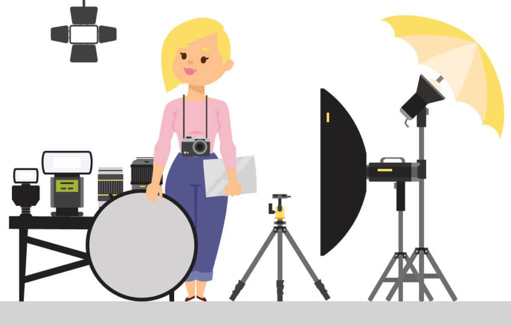 commercial photography equipment