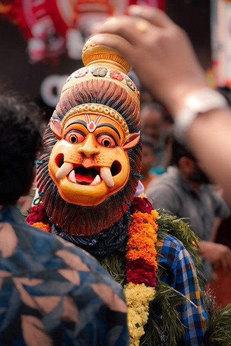 costumed power a costumed dance with strong expression aman karnataka creativehut