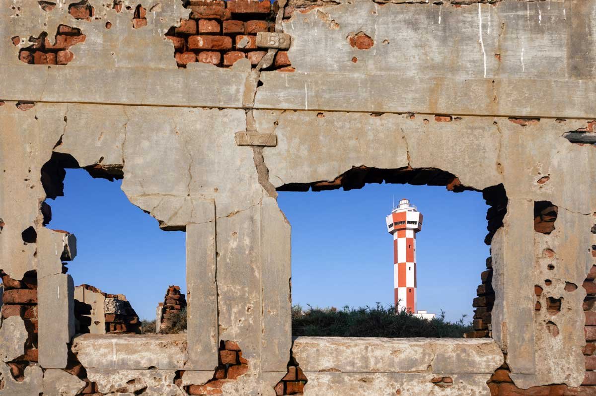 dhanushkodi an abandoned town at the south-eastern tip of Pamban Island