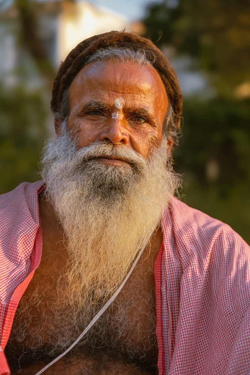 a old man with long beard