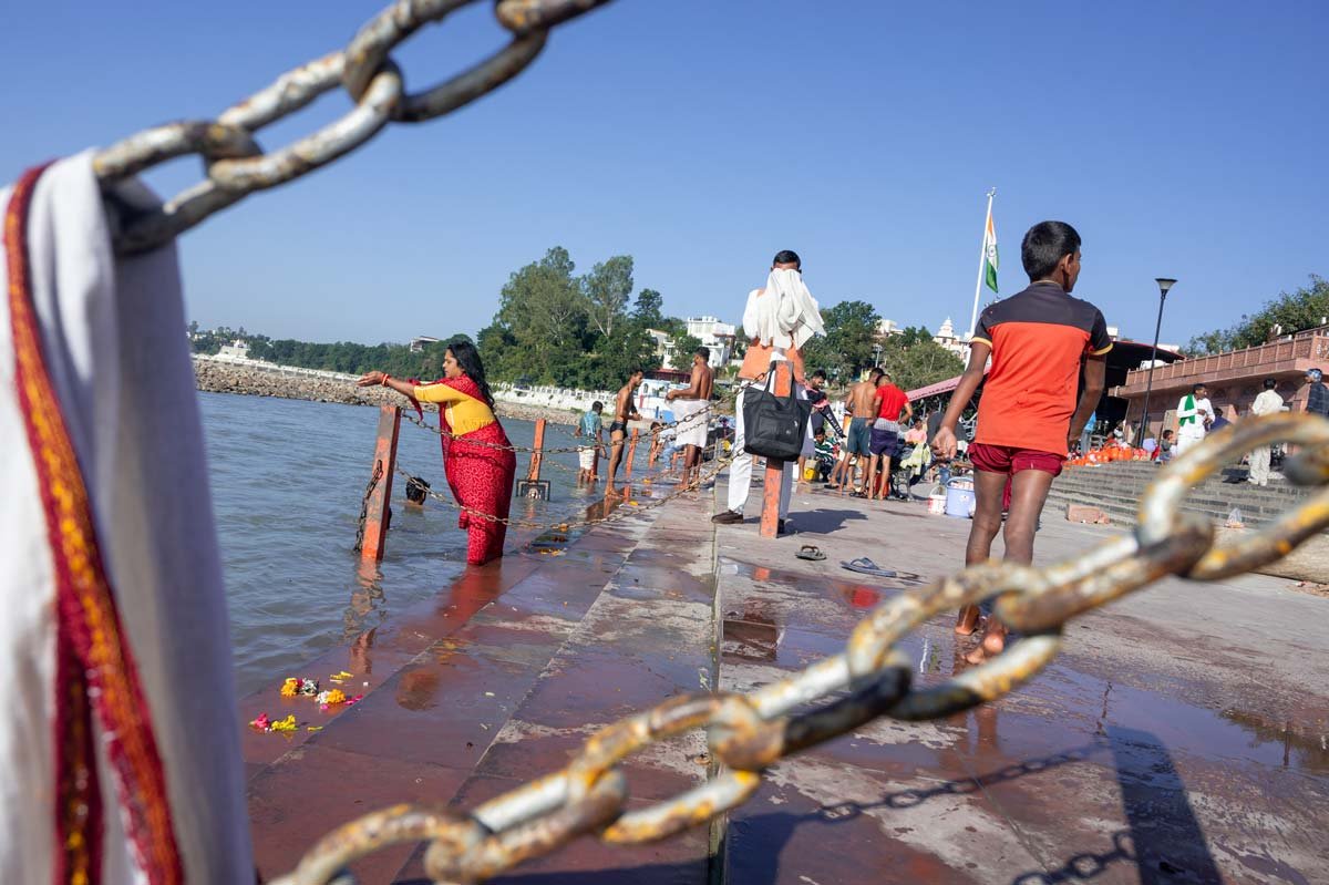 In Uttarakhand, the Ganges streets of Rishikesh and Haridwar