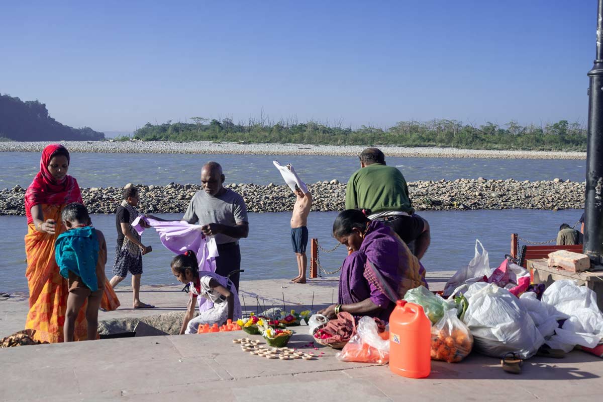 In Uttarakhand, the Ganges streets of Rishikesh and Haridwar