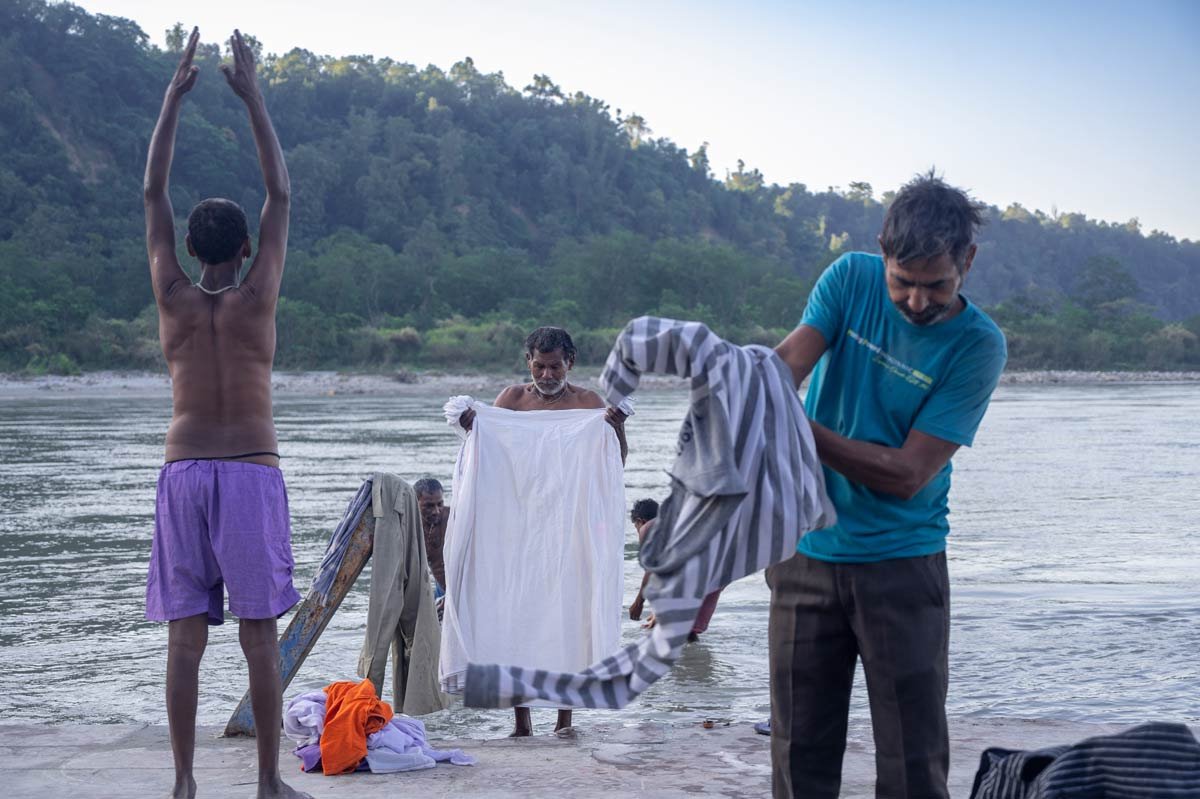 In Uttarakhand, the Ganges streets of Rishikesh and Haridwar