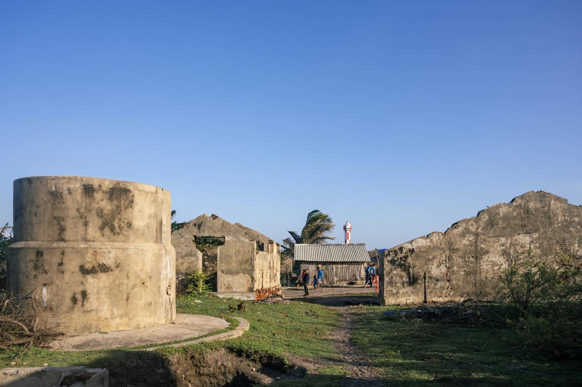 dhanushkodi an abandoned town at the south-eastern tip of Pamban Island