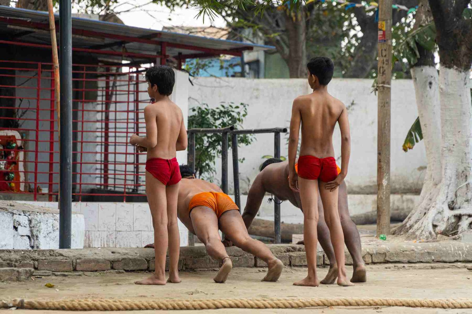 kids are being trained to be warriors