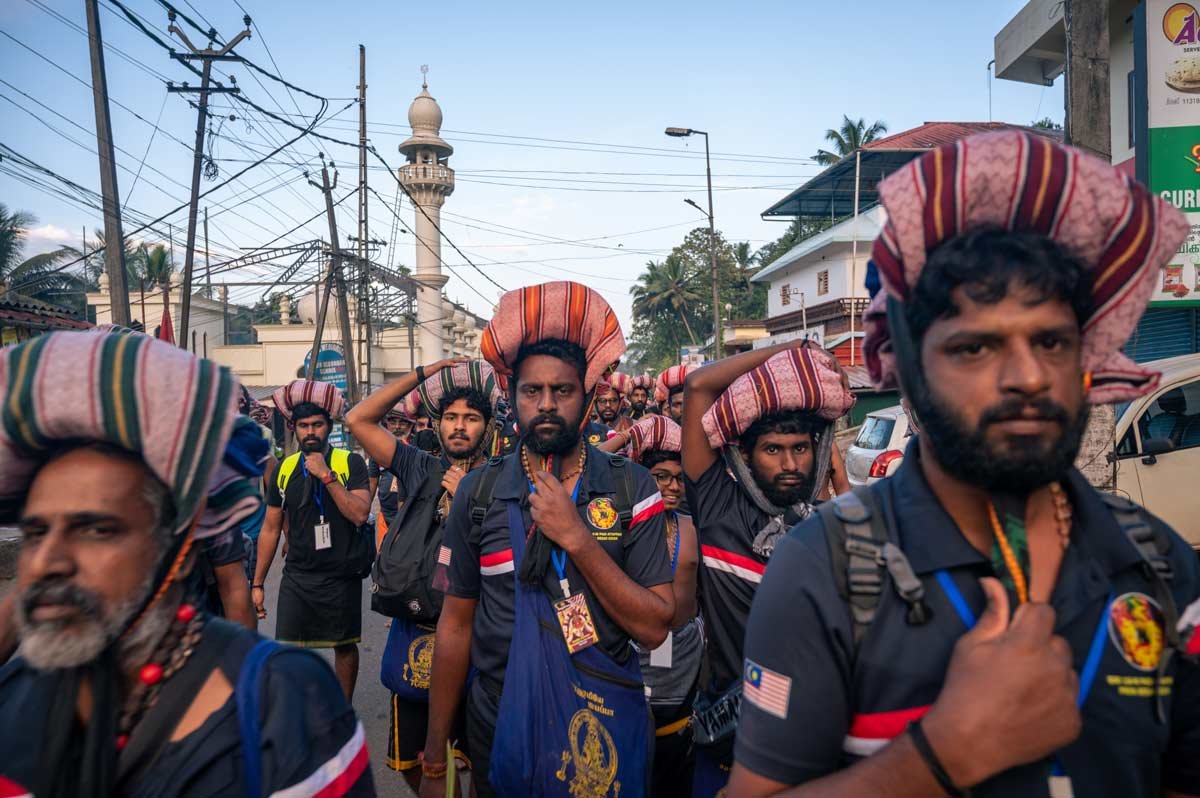 Sabarimala Trek in search of an Inner Odyssey with God and spiritual enlightenment.
