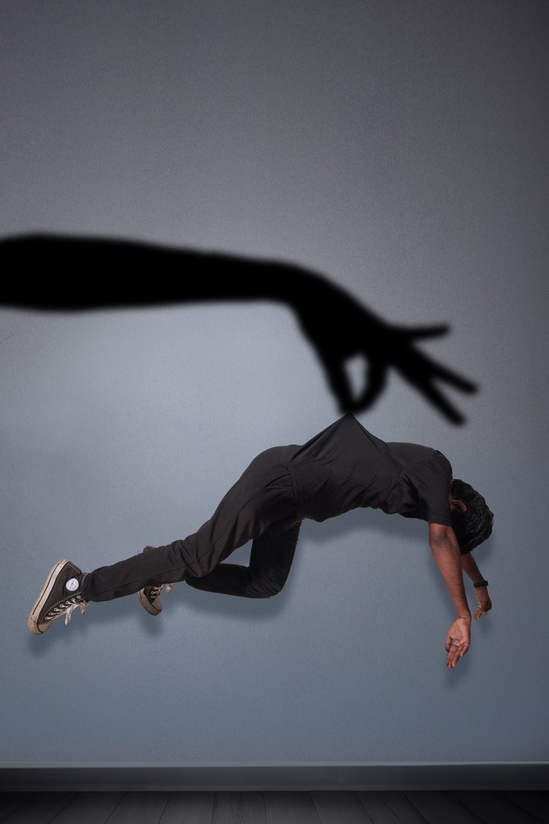 Photographers can produce truly horrifying photographs by catching fear-infused shadows