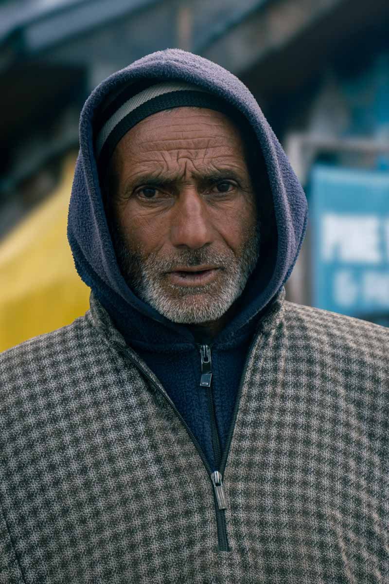a man looking angry