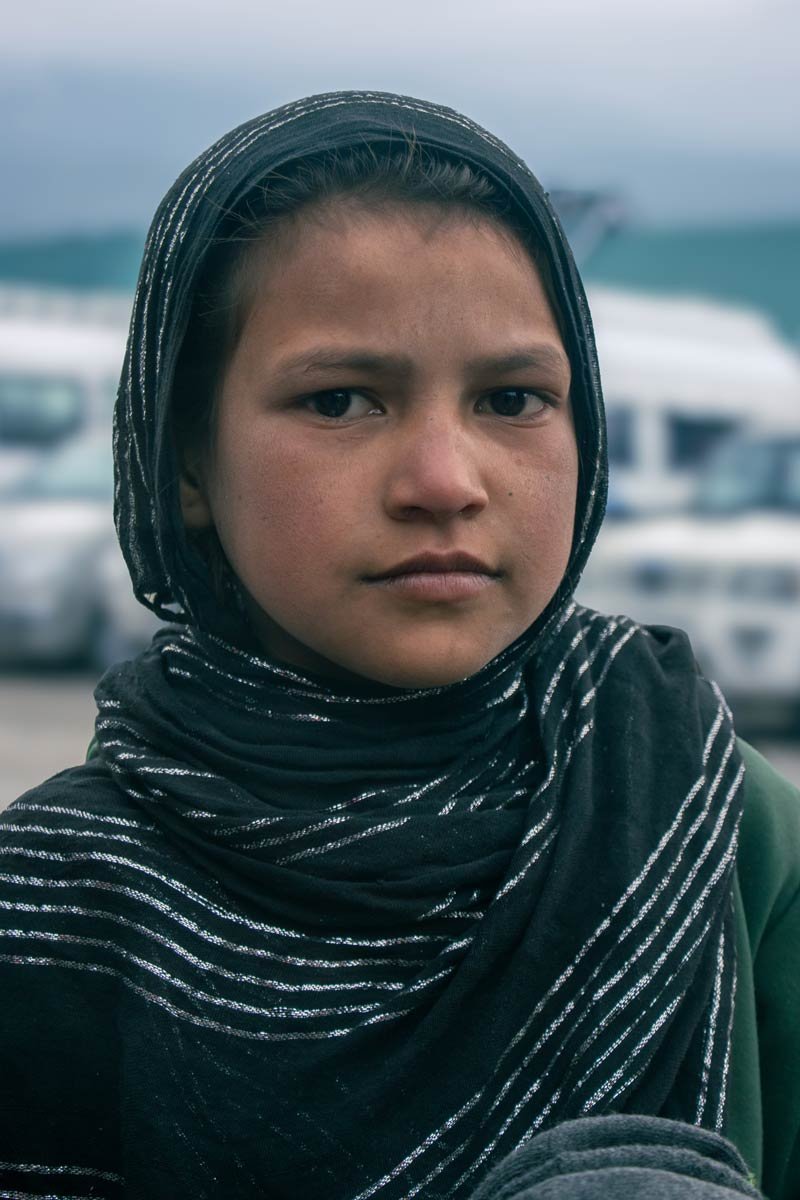 a small girl looking in ambition