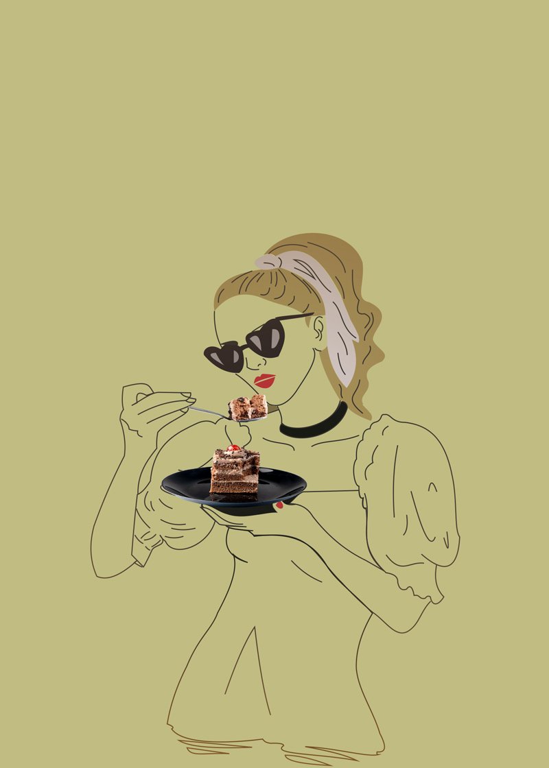 art and food