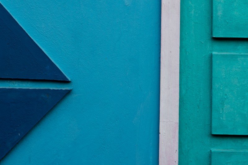 blue wall
