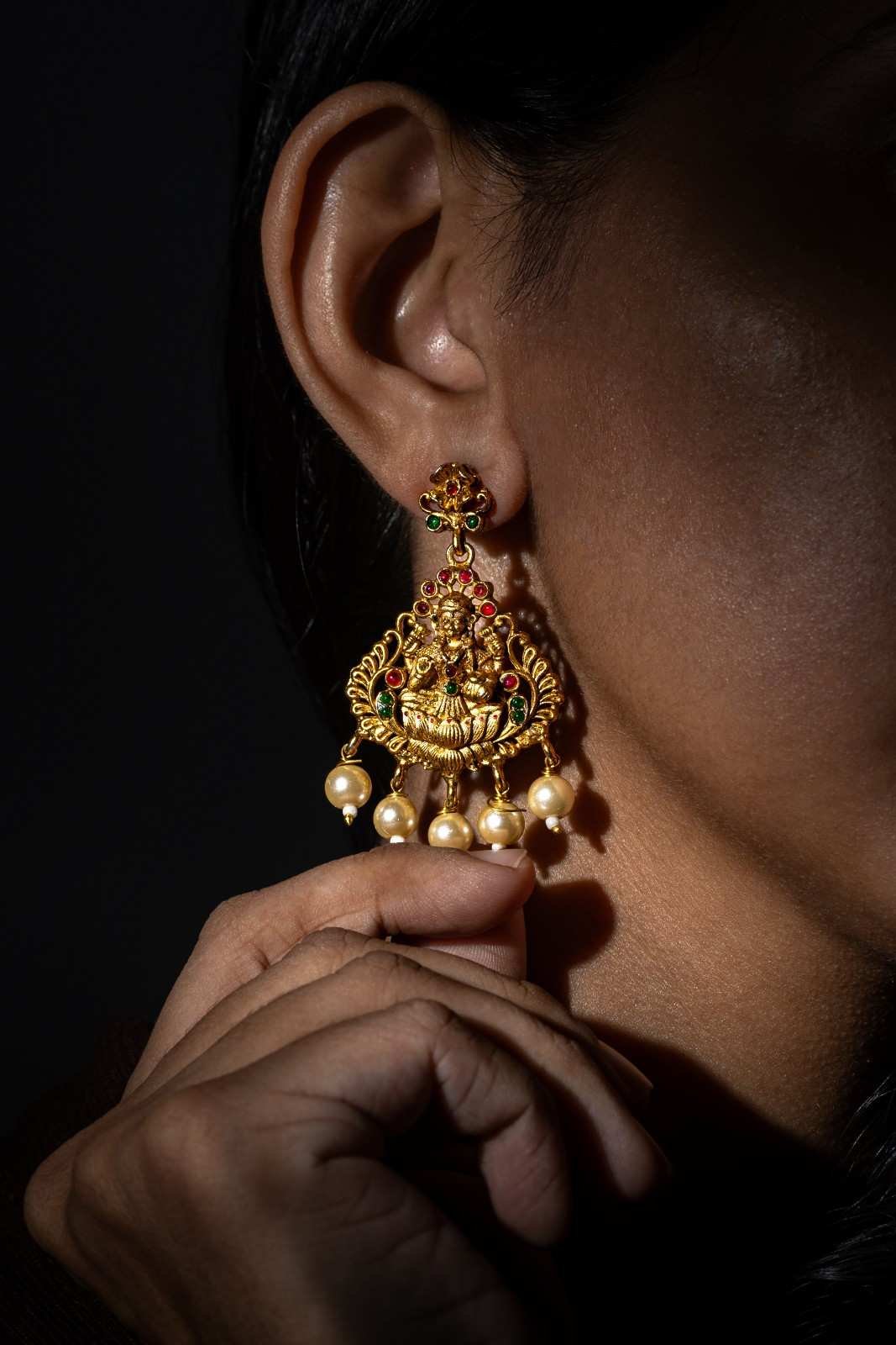 devi designed earring looks good