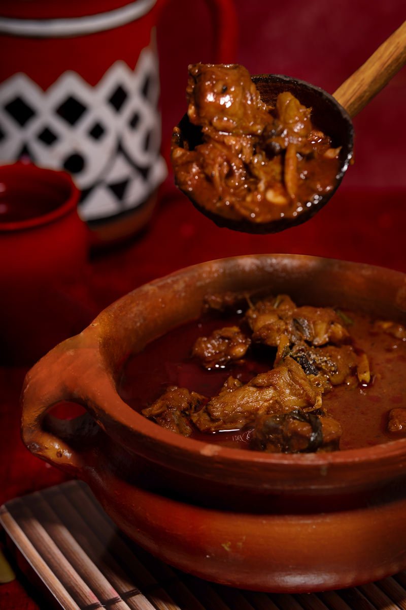 Homemade fish curry