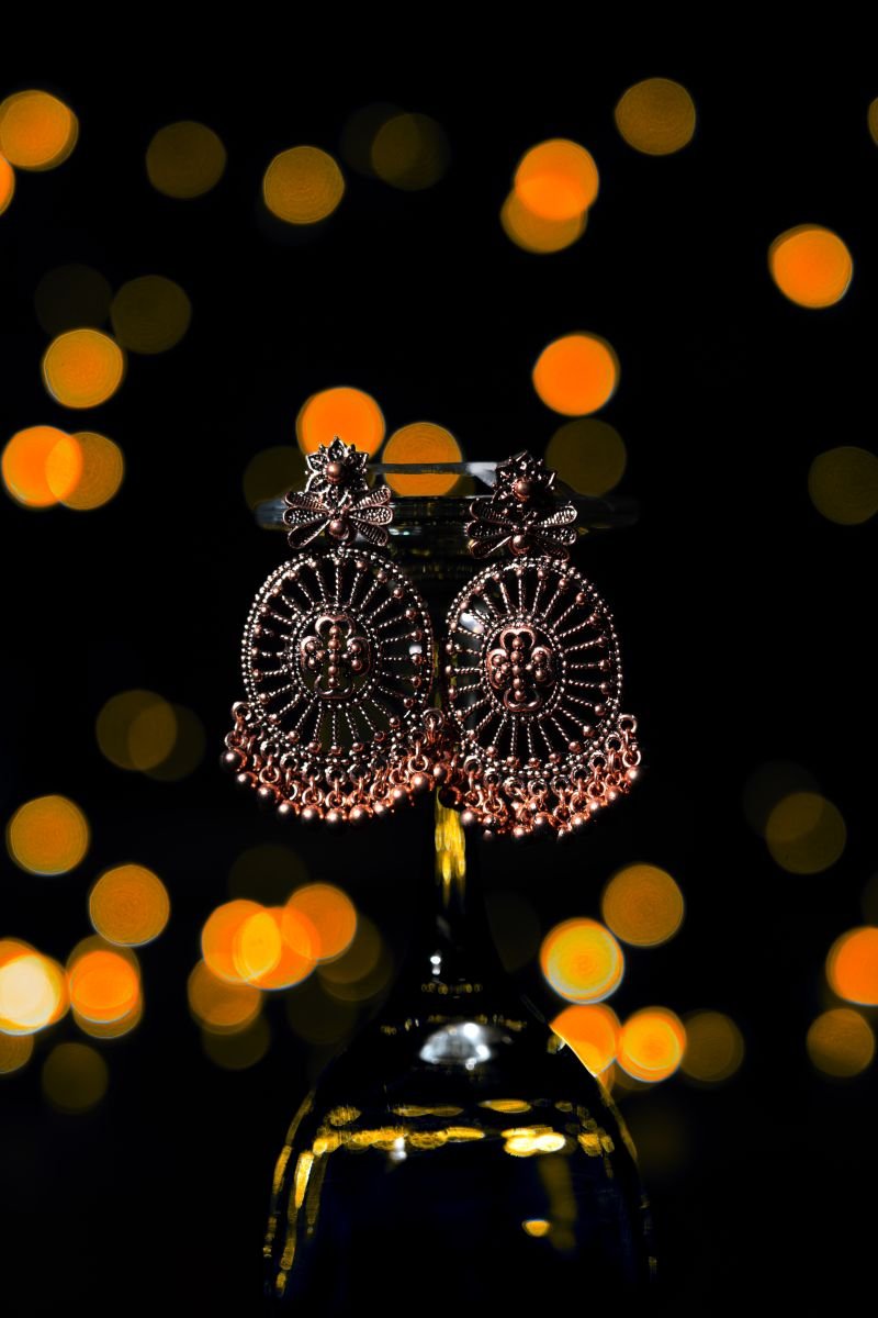 Indian Elegance on warm light