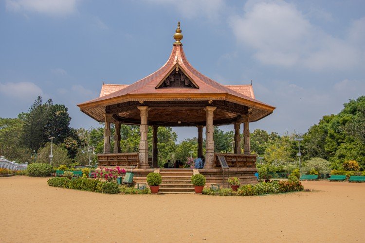 an open building