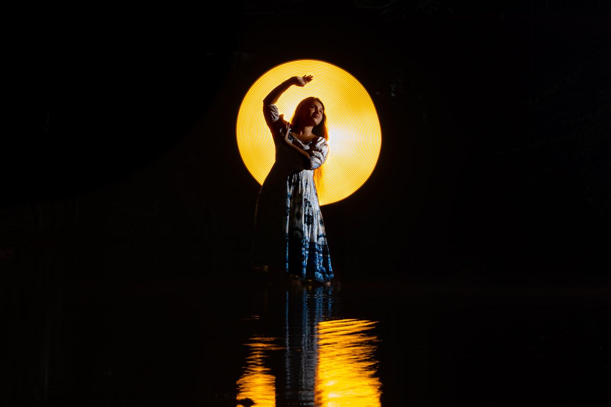 Resilient spirit in the darkness photography