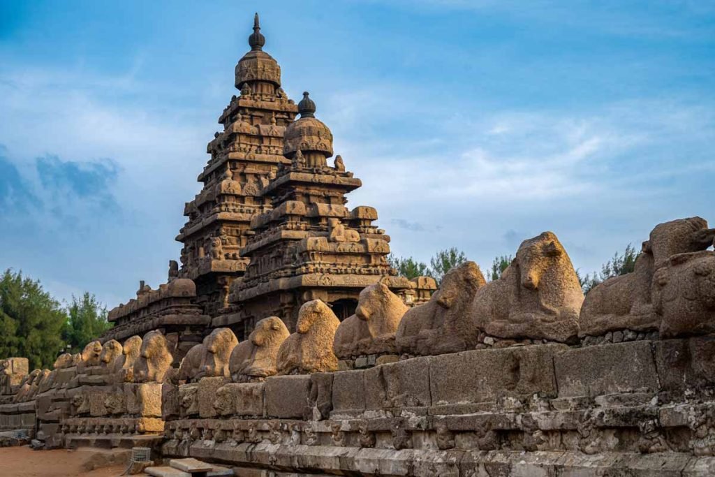 Mamallapuram temple side view