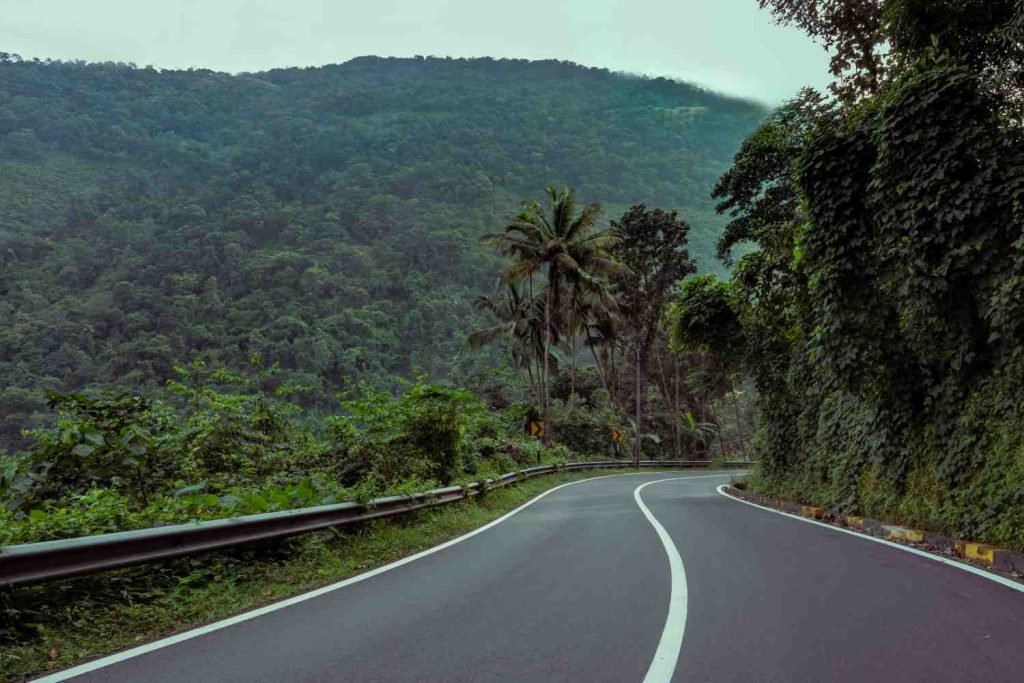 A road to the hill