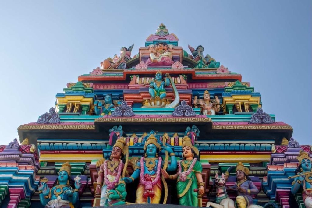 heavenly carvings of temple