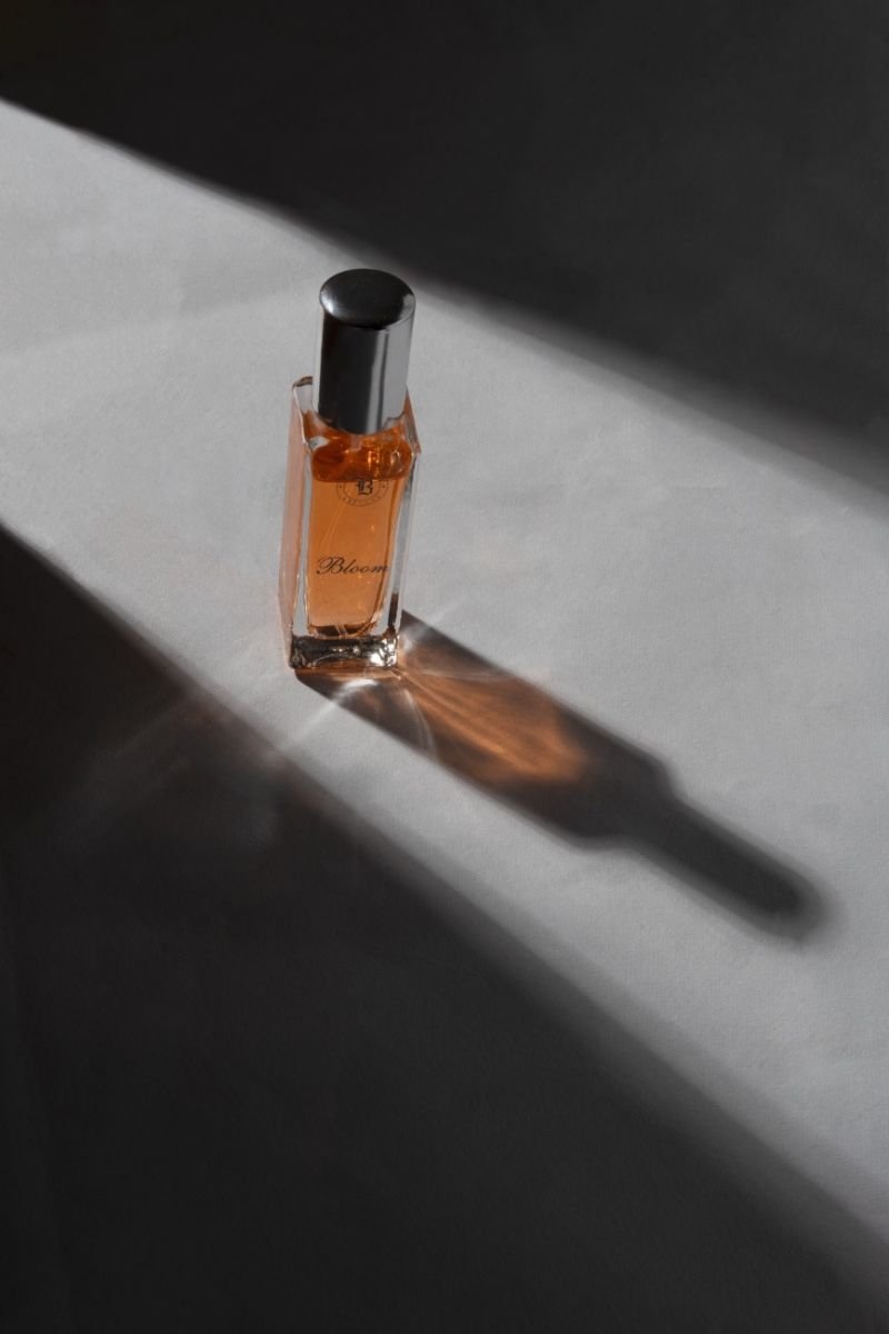 door shadow with perfume