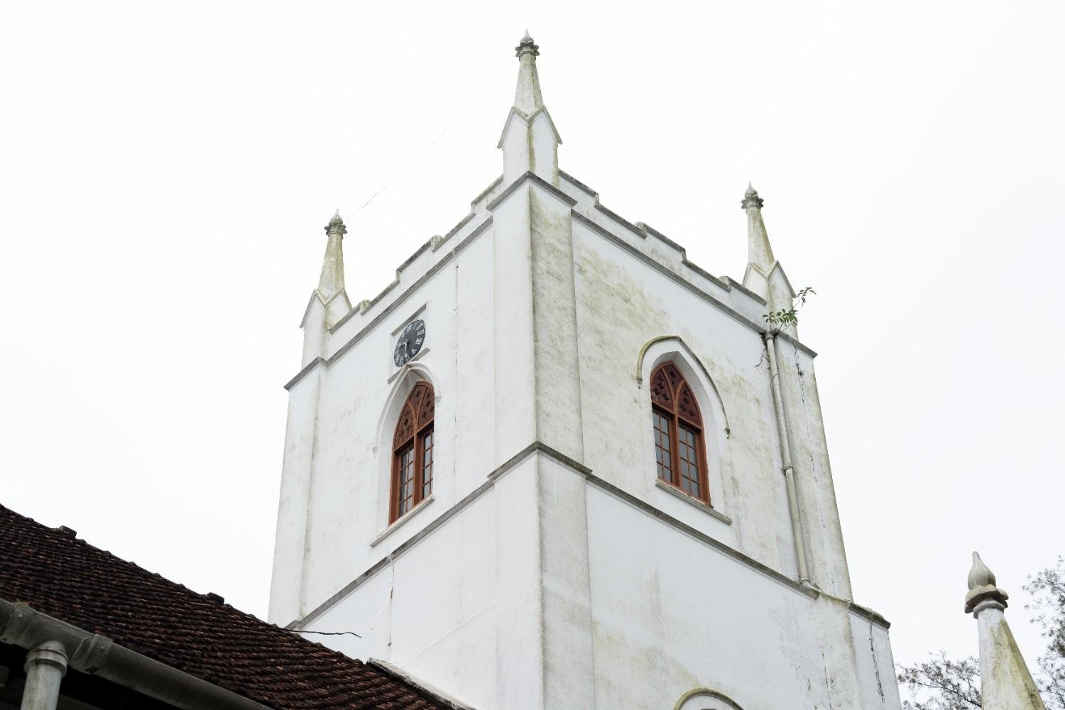 CMS chapel clock tower