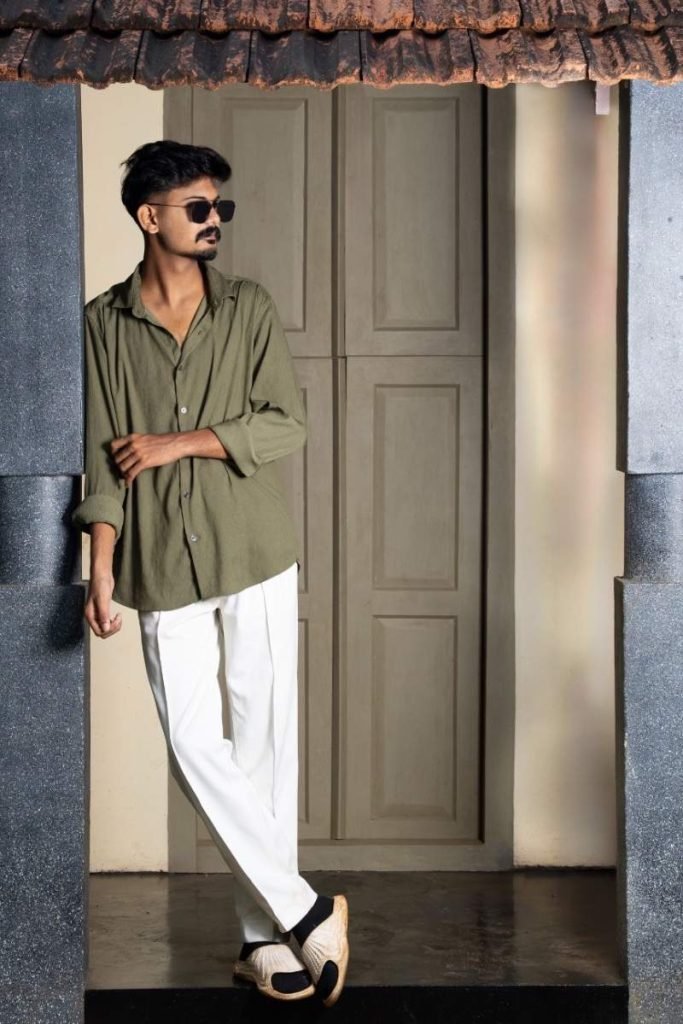 Earthy Tones fashion model