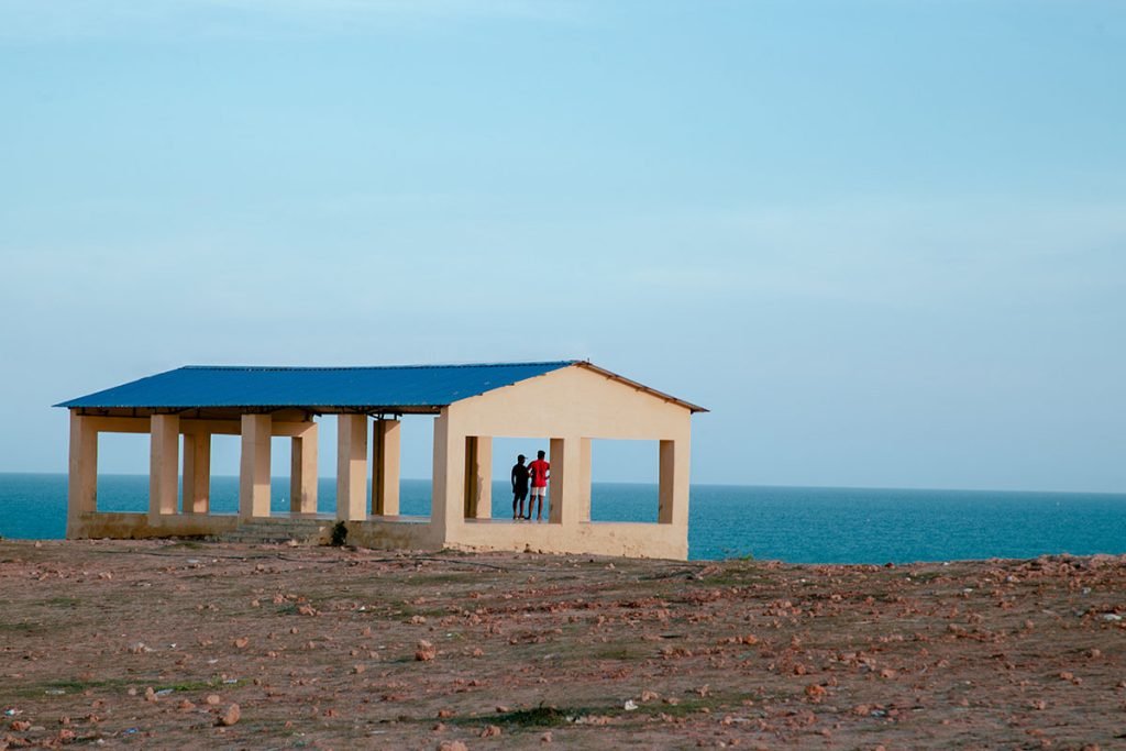 Endless View Two men looking at the sea