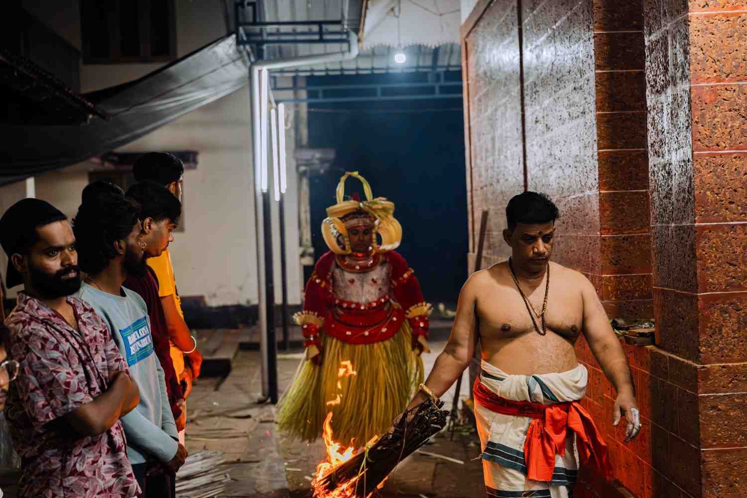 Fiery ritual of theyyam art form