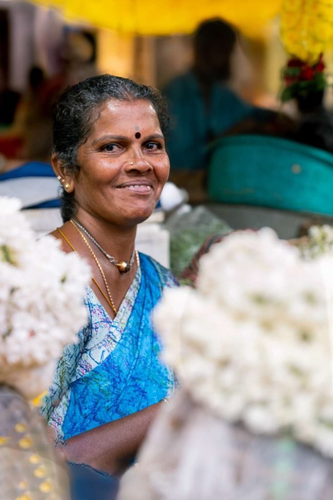 Radiant Strength of a lady working alone