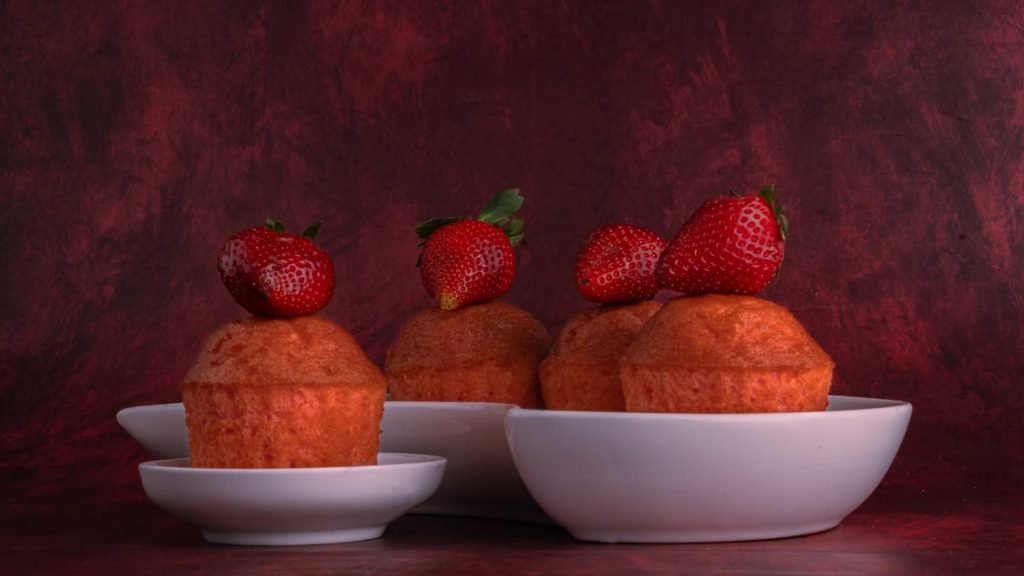 strawberry delight of muffins