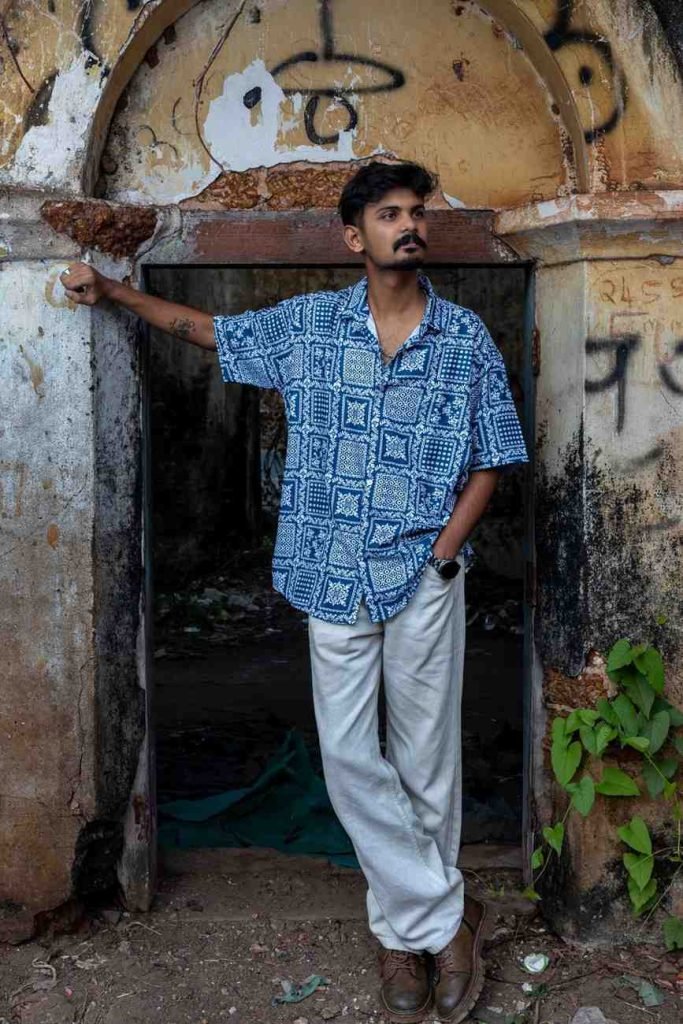 An urban explorer guy, exploring through abandoned places