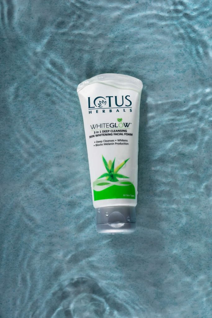 Lotus Herbals White Perfection skin whitening foam cleanser